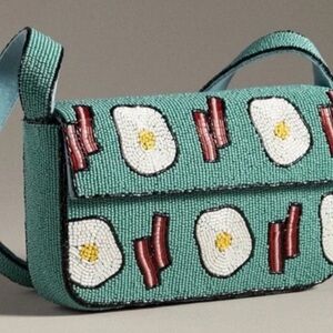 Fiona food and drink Beaded Shoulder Bag